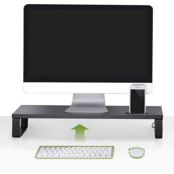 Base Eleva Monitor Soporte Escritorio Altura Mesa Usb