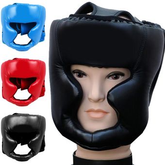 Protector de cabeza para entrenamiento de boxeo,protección facial,accesorios deportivos 