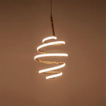 47W LED de atenuación de las luces de la lámpara pendiente moderna de la lámpara Inicio Instalaciones dormitorio Lighting-Warm light 