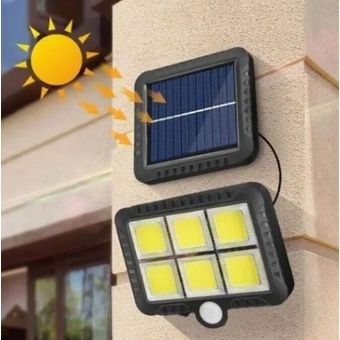 Lampara Solar Para Exteriores Interior Sensor Movimiento