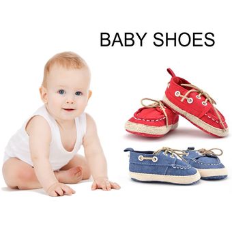 Cómodos zapatos para bebés antideslizantes cómodos transpirable lienzo bebé niños zapatillas de deporte 