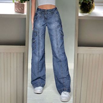 S V 651 Azul Jeans De Verano Para Mujeres 