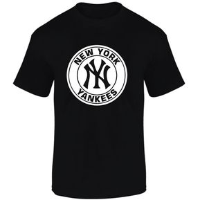 Camiseta Negro New York Yankees Comics-Store