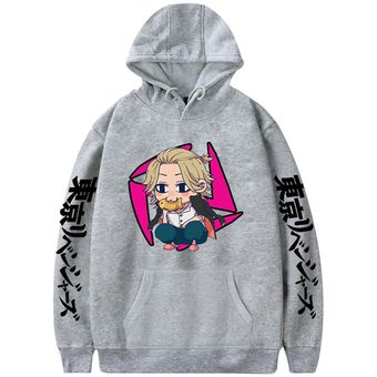 Tokyo Revengers Anime Unisex Sudadera con 2D Capucha Impresa 