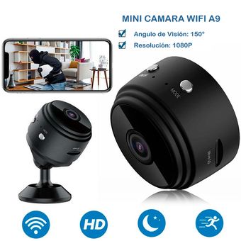 Camaras: Mini cámara inalámbrica WiFi 1080p