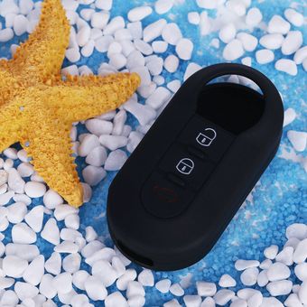 Cajas de llave de automóvil 3 botones plegable control remoto llavero protector cubierta cubierta de piel 