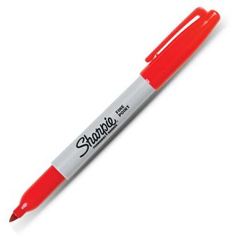 Sharpie - Rotulador permanente para pintura (punta fina, 6 unidades), color  blanco : : Oficina y papelería