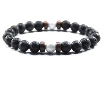 40 Pulseras De Cuentas Naturales Rock Hip-hop Rock Cultura 