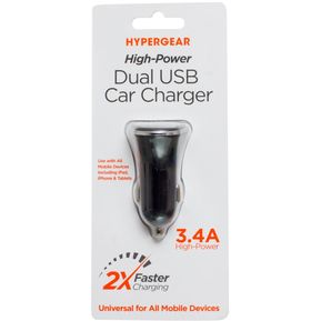 Cargador Dual USB Tipo A para Auto 14245 - Hypergear