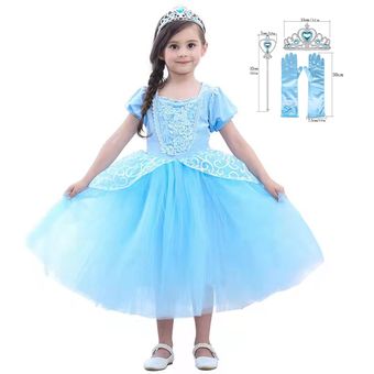 100-150cm Disney Cenicienta Vestido de niña Vestido princesa | Linio  Colombia - GE063TB00S9INLCO