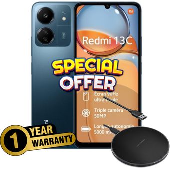Xiaomi Redmi 13C 128GB/6RAM Negro – Celulandia