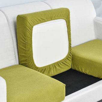 Funda de cojín del asiento del sofá forro Polar grueso de Jacquard,cubierta de sofá para sala de estar,Protector de muebles en forma de L,8 tamaños #Color 10 