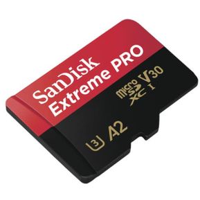 SANDISK EXTREME PRO MICROSD CARD 128GB INCLUYE ADAPTADOR