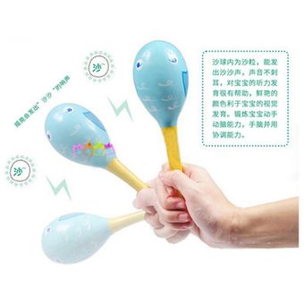 Mini Sonajero Bebe De Dibujos Animados Juguete De Madera Maracas Para Bebe De 0 A 12 Meses Juguetes Educativos Para El Desarrollo De Los Ninos 1pc Linio Mexico Ge598tb1lvld0lmx