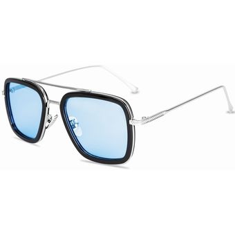 Gafas Tony Stark gafas de sol Steampunk de（#TN8） gafas de sol para hombres y mujeres 