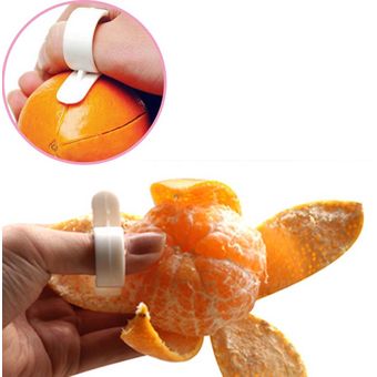 Peeler De Fruta Plástica Naranja Easy Slicer Cortador De Limón 