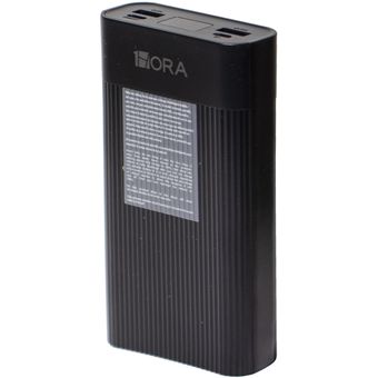 Power Bank/Batería Portátil 20000mAh 1HORA Gar117-B Carga Rapida