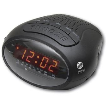 Radio reloj despertador digital FM Steren Tienda en Lín