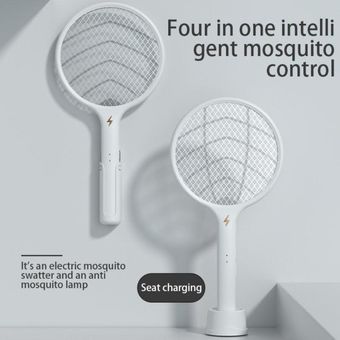 3 en 1 lámpara LED para matar mosquitos 3000V eléctrico insecto Zapp 