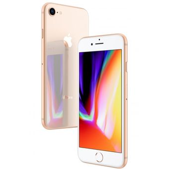 Celular Apple Iphone 8 64gb Reacondicionado Negro Más Audífonos Genéricos