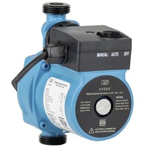 Bomba Presurizadora De Agua Automática 1/4 HP Avera PR35L-Azul