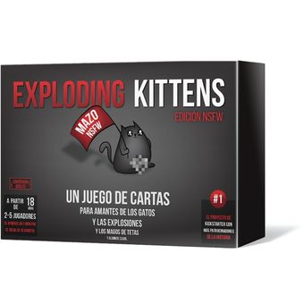 Juego de Mesa Exploding Kittens NSFW Español 