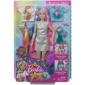 Barbie peinados hotsell arcoiris falabella