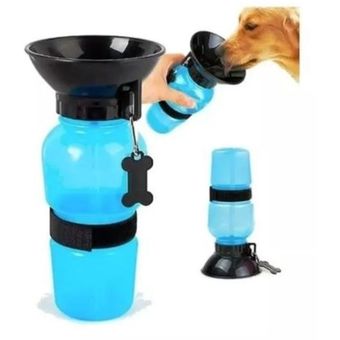 Botella Bebedero Mascotas Portatil Dispenser Agua Perro Gato