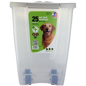 Contenedor de pienso de perro de 15 ó 25 litros