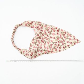 accesorios para el cabello turbante Bandanas elásticas para el pelo Diademas triangulares con estampado Floral para mujer 