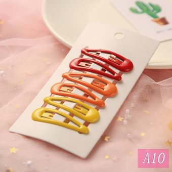 horquilla accesorios para niña pasadores accesorios para la cabeza Pinzas para el pelo con estampado de Fruta de dibujos animados para bebé y niño horquillas 