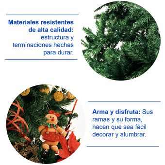 Arbol Navidad Deluxe 210 cm 1120 Ramas Decoración Promoción | Linio  Colombia - UR242HL0U1KRFLCO