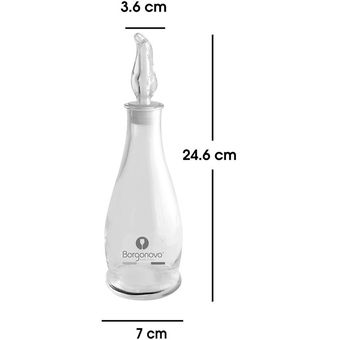 Botella Aceitera Pequeña 18 cm Blanca