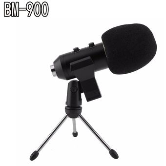 Micrófono Bm 900 Usb para el estudio de capacitancia de la computadora karaoke OK 