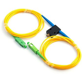 SC  APC en línea ajustable atenuador de fibra óptica del atenuador de fibra Adaptador Sc 