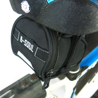 B-Soul impermeable Bicicleta Sillín Bolsa de asiento de ciclismo Bolsas de cola de bicicleta 