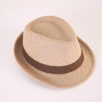 Sombrero de bebé a la moda,sombrero Fedora de Jazz para ve 