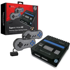 Consola SupaRetroN HD Para Super NES  Super Famicom Negra