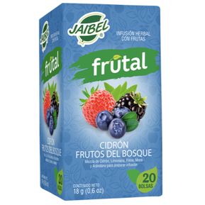 Aromatica Frutal Cidron Frutos del Bosque x 20 Unid