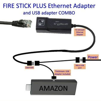  Adaptador Ethernet para Fire TV Stick 