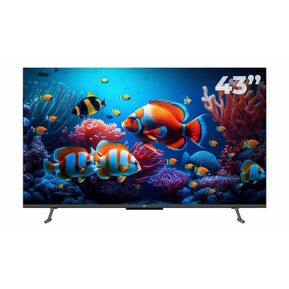 TV KALLEY 43" Pulgadas 109 cm K-GTV43UHDQV 4K-UHD QLED Smart TV Google