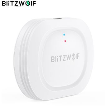 Blitzwolf BW-IS10 TUYA ZIGBEE 3.0 HUB GATAWAY SMART HOME Puente de la aplicación Centro de control remoto Funciona con ZigBee 3.0 Smart Home Products Amazon Alexa Google Assistant-Silver 