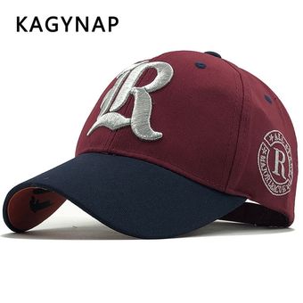 KAGYNAP-gorra de béisbol con bordado de letras Para Hombre y mujer, 