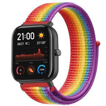 Reloj Digital Arcoiris para Escritorio