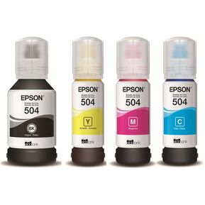 Tintas 504 Originales Para Epson L4150 L4160 L6191 L6161 L6171 Kit X 4