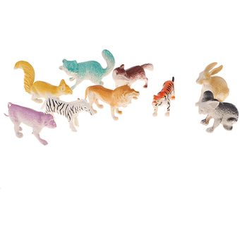 Figura de juguete modelo animal animal salvaje de 36 piezas para colecciones 