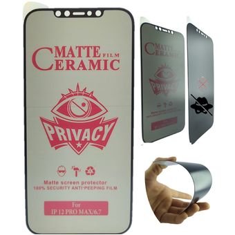 Kit para smartphone iPhone 11 Pro Max Vidrio Templado de cámara + Cristal  ceramico protector de pantalla
