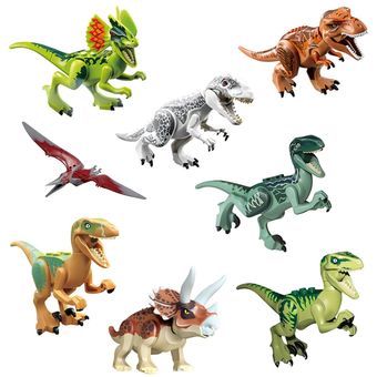 Dinosaurio Jurásico World Pterosaur Triceratops Indominus Rex t-rex Modelo  figura bloques construcción ladrillos juguetes para niños(L) YUA | Linio  México - GE598TB0J3LJJLMX