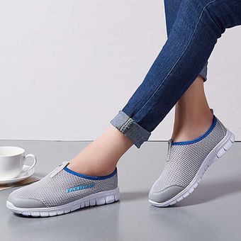 zapatillas infor Zapatos de verano de malla transpirable para mujer 
