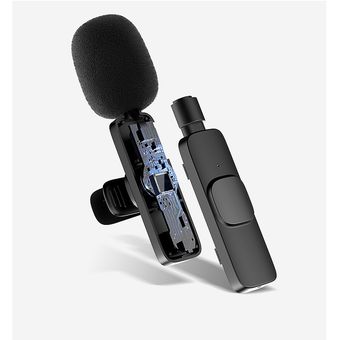 Micrófono inalámbrico Lavalier Pc para micrófono de teléfono Android 